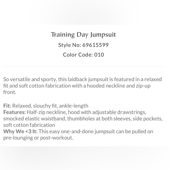 NWT Free People Training Day Jumpsuit - S fits a S or a M - Picture 7 of 12